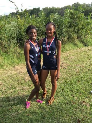 Ambur Tutson & Daisha Ash at the District 228 Championships