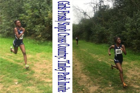 Ambur Tutson & Teyha Allen compete at the Tinley Park Invite 2016. 