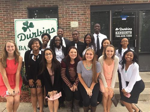 Members of the Hillcrest BPA and Oak Forest BPA at the Regional Officers Meeting: 2016