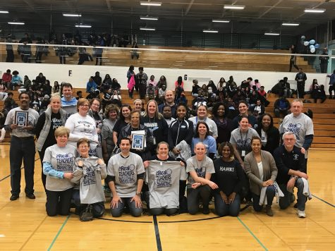 Hawk Hoopers Honor Teachers