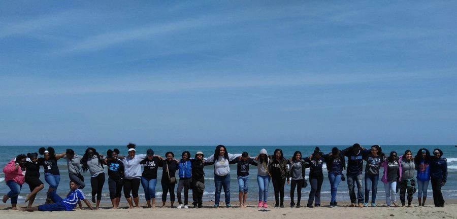 Hillcrest+Students+Work+Together+to+Clean+Up+Chicago+Lakefront