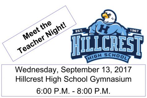 Hillcrest HS invites the community to “Meet the Teacher Night”