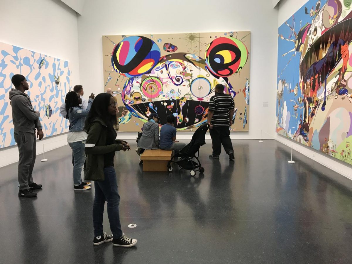 Hillcrest art students explore Museum of Contemporary Art. (9/2017)