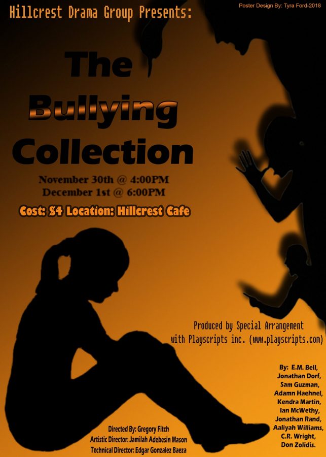Hillcrest HS Drama Group Announces Performance of “The Bullying Collection”
