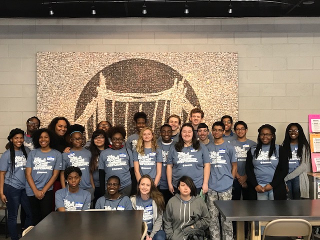 Global Youth Service Day at the Orland Bridge Teen Center 4/7/18