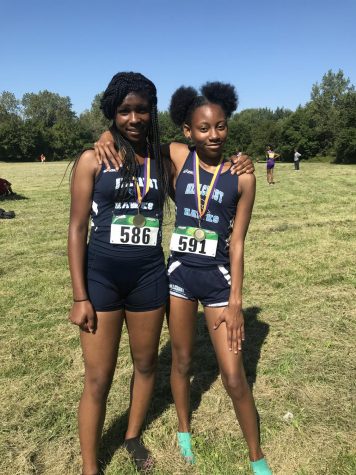 The Hillcrest Frosh/Soph Girls Cross Country Team Continues Improving