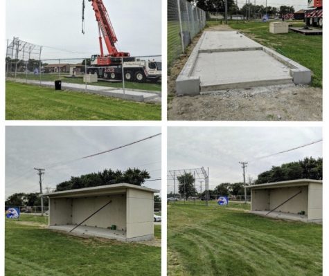 Hillcrest Gets New Dugouts
