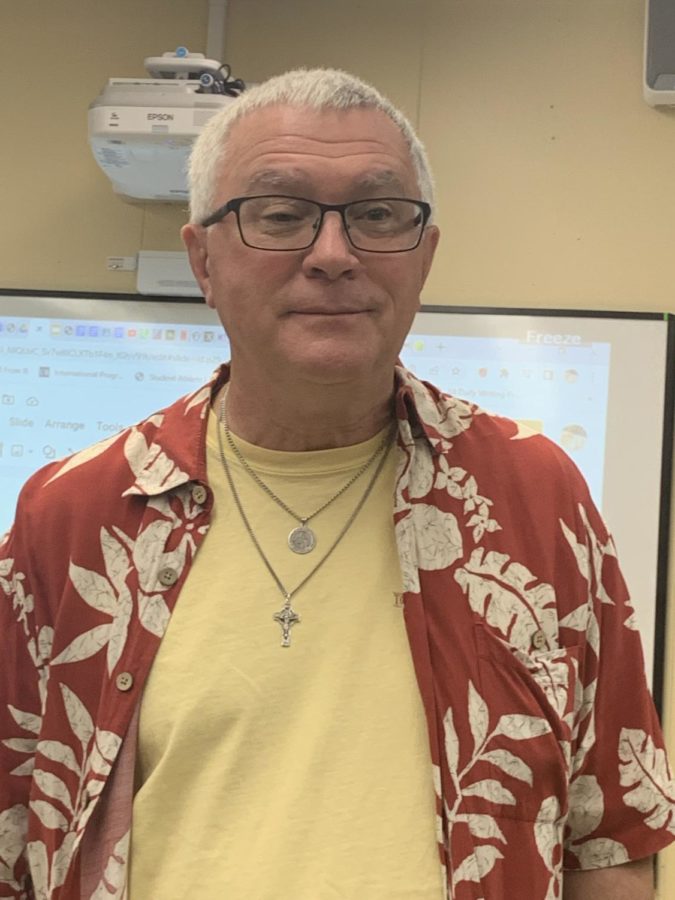 Social Studies teacher Mr. Christopher Hennessy: Spring 2022