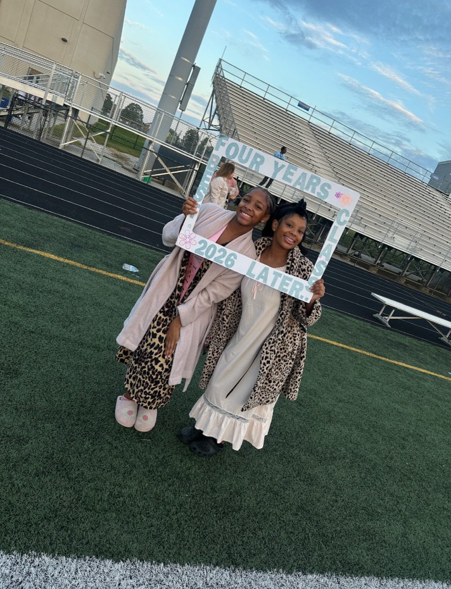 Legacy Thompson and Kyara Jones at the Hillcrest Senior Sunrise. 10/1/2025.
