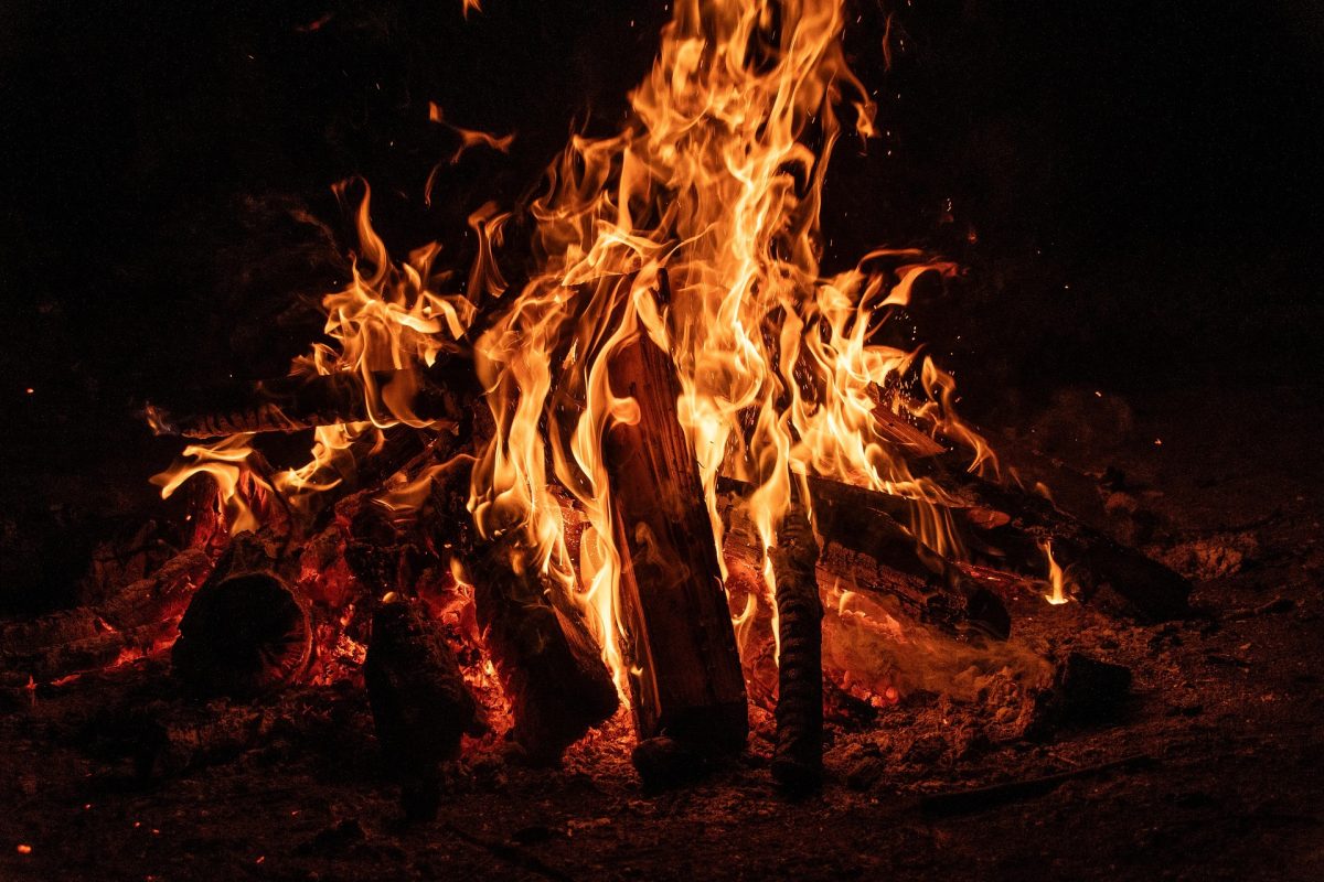 Fire, an element that commonly symbolizes anger.
Source: Pixabay